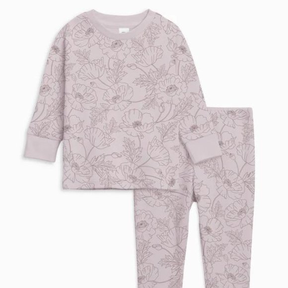 Colored Organics Organic Cottom Pajamas - Poppy Lavender - Picture 1 of 1